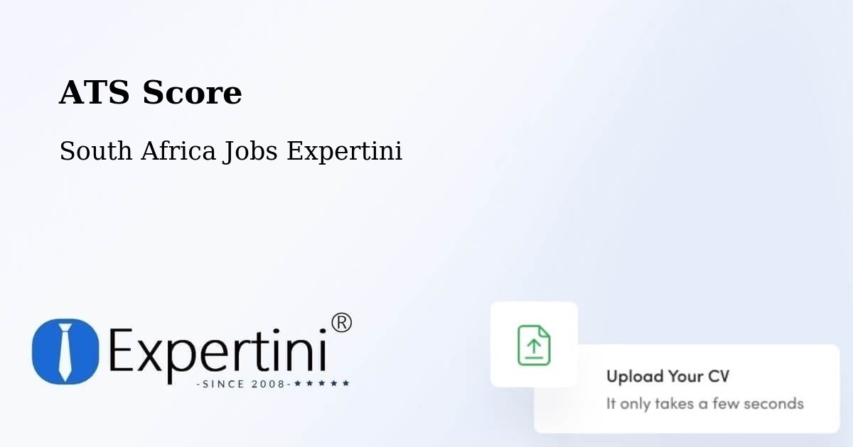 ATS Score - South Africa Jobs Expertini