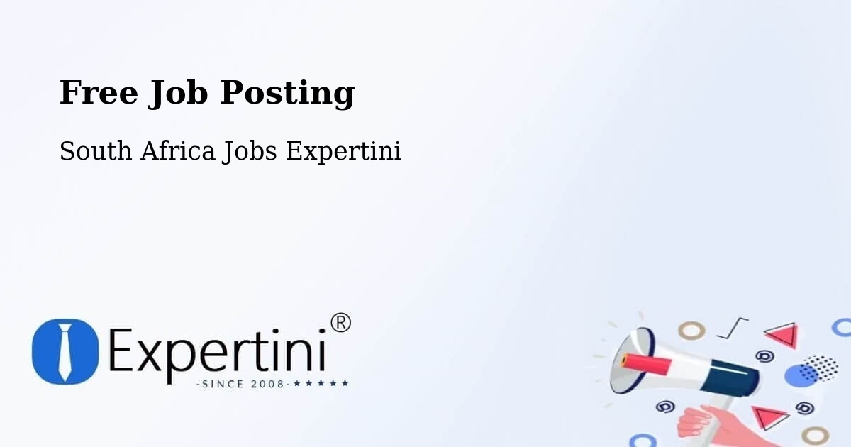 Unlimited Free Job Posting - South Africa Jobs Expertini