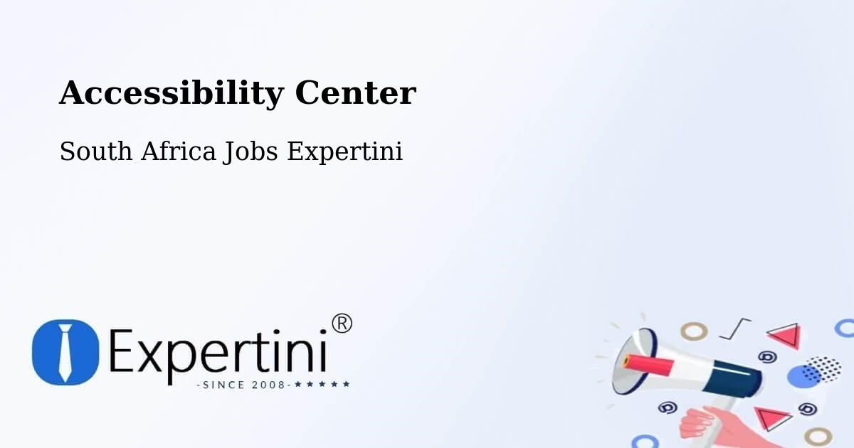 Accessibility Statement – Rustenburg - South Africa Jobs Expertini